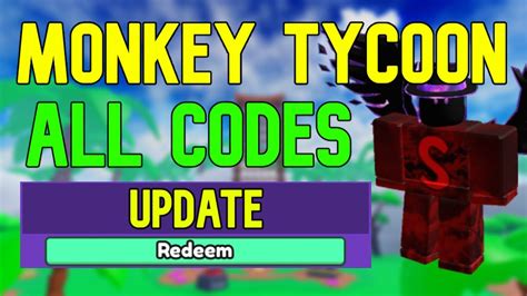 monkey tycoon codes